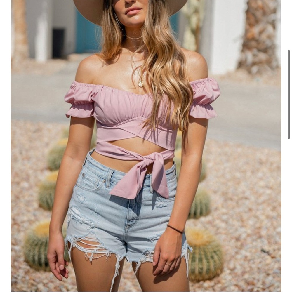 BRAND NEW Wrap Top